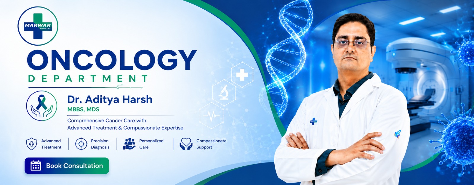 Dr Aditya Harsh Oncology Department in marwar hospital