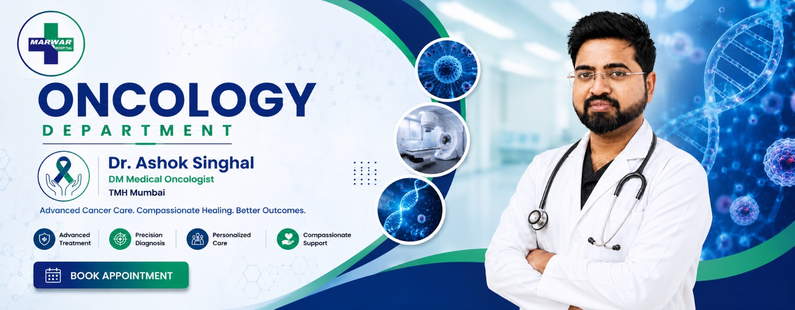 Dr Ashok Singhal Oncologist in marwar hospital